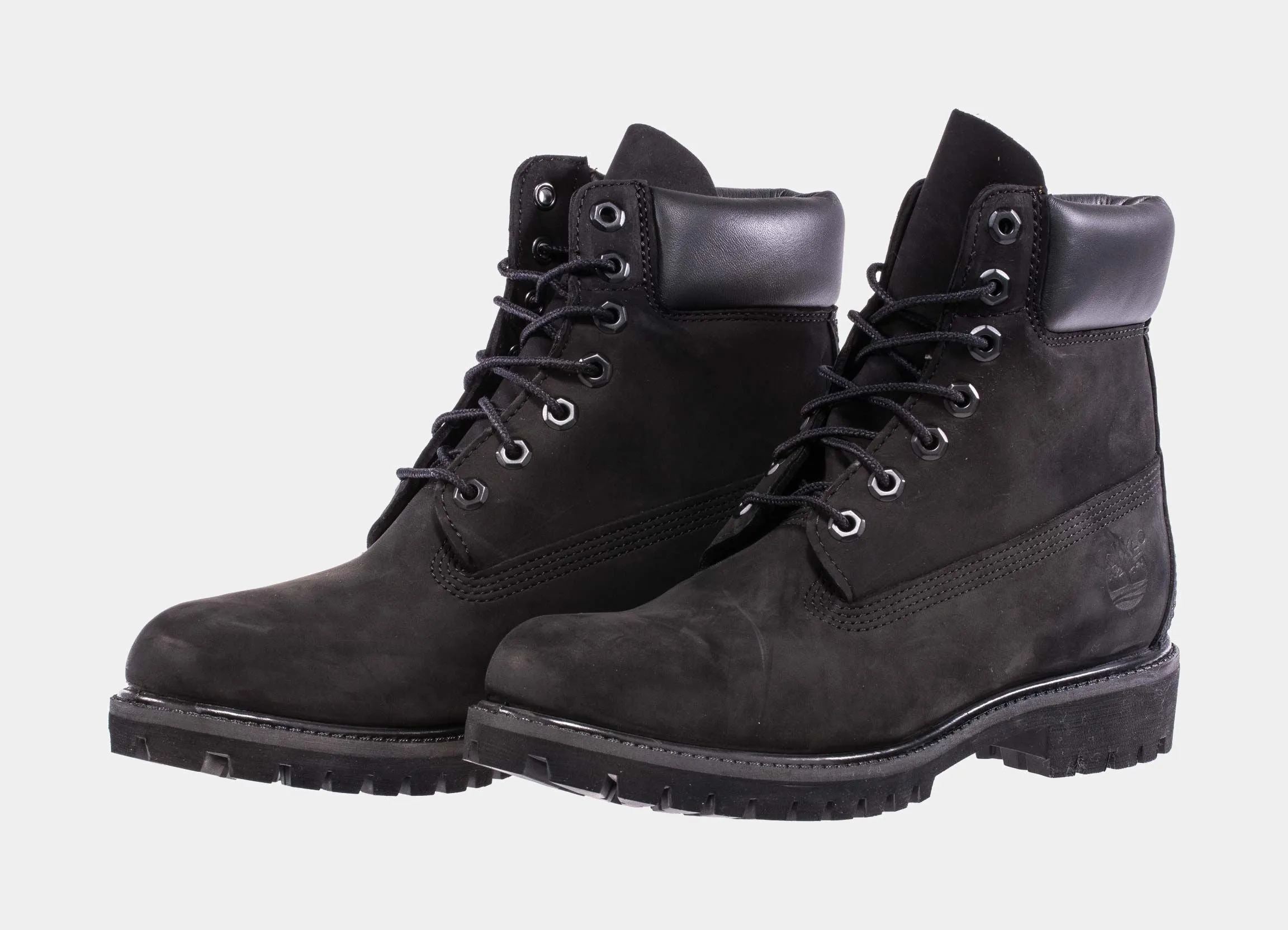 6-Inch Premium Mens Boots (Black Nubuck)