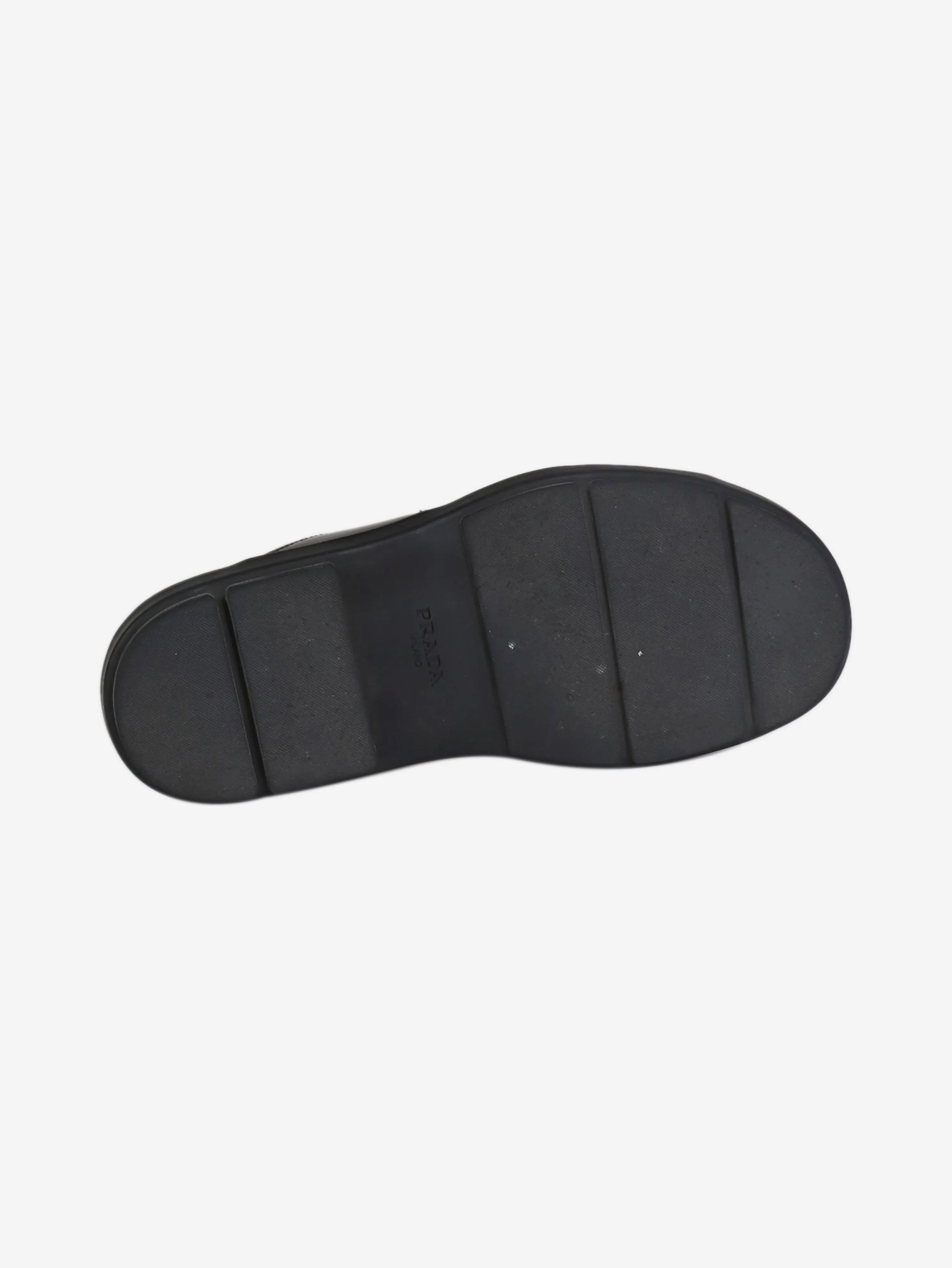 Black nylon slides - size EU 39.5