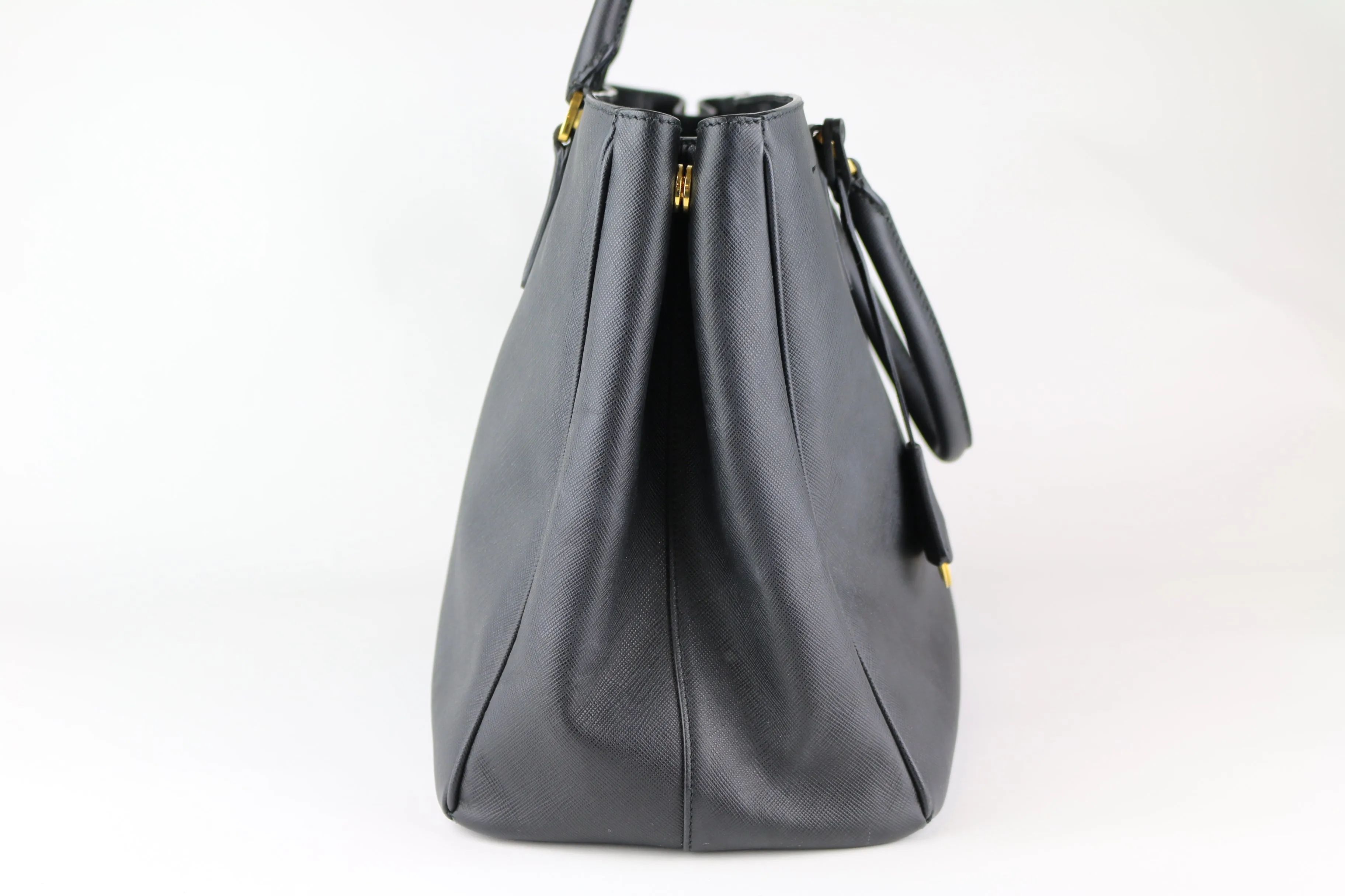 Black Saffiano Tote