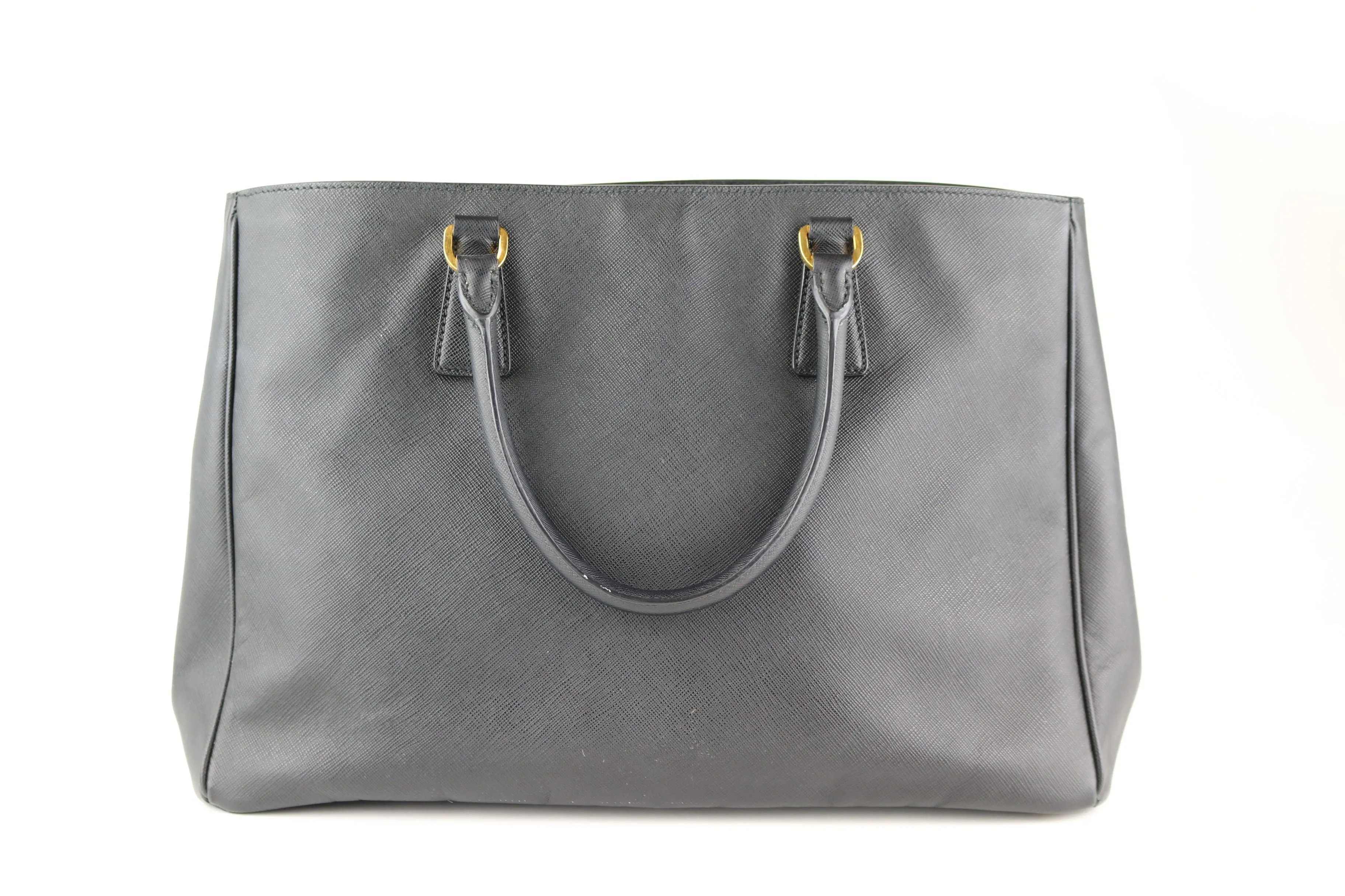 Black Saffiano Tote