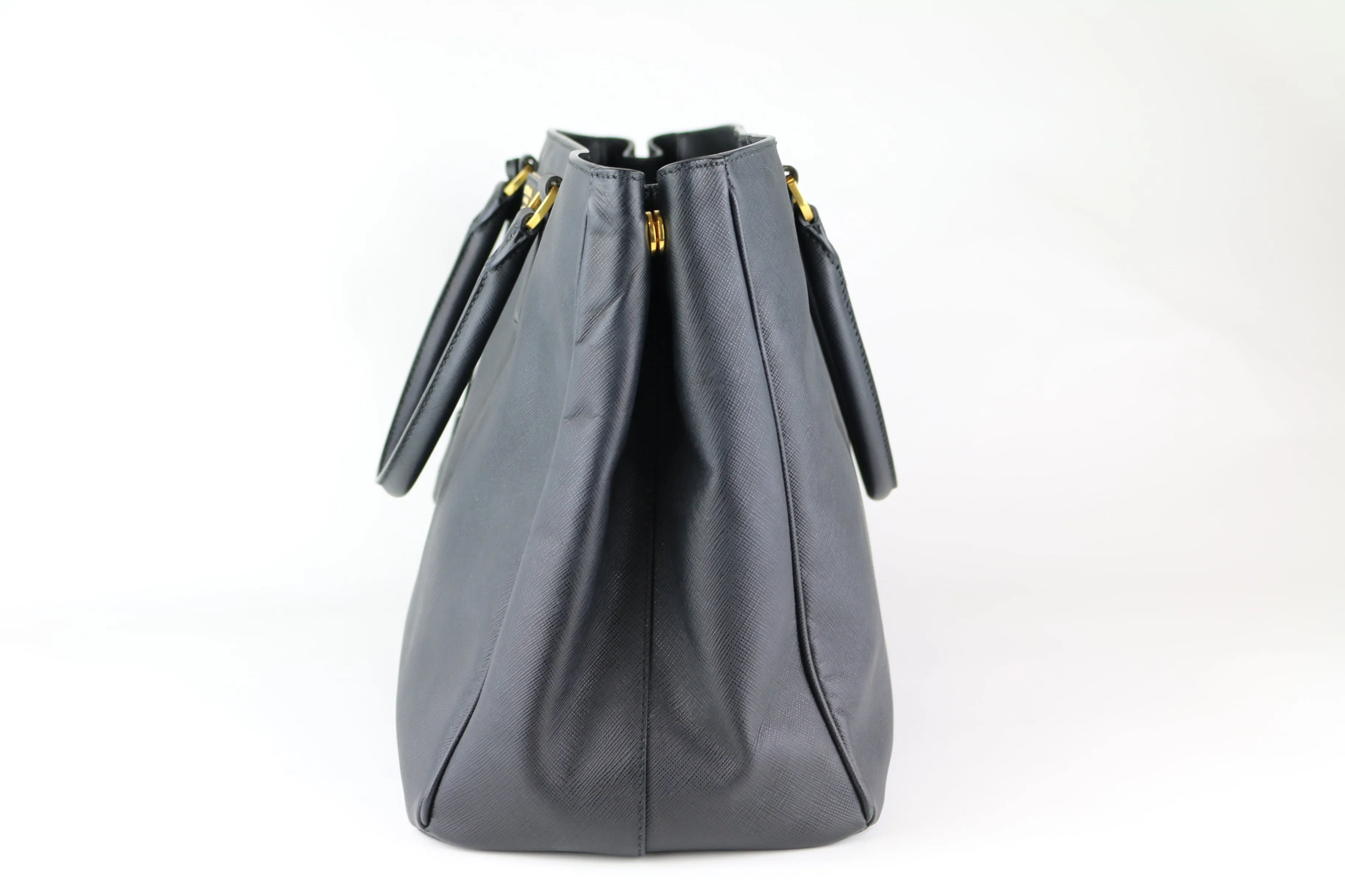 Black Saffiano Tote