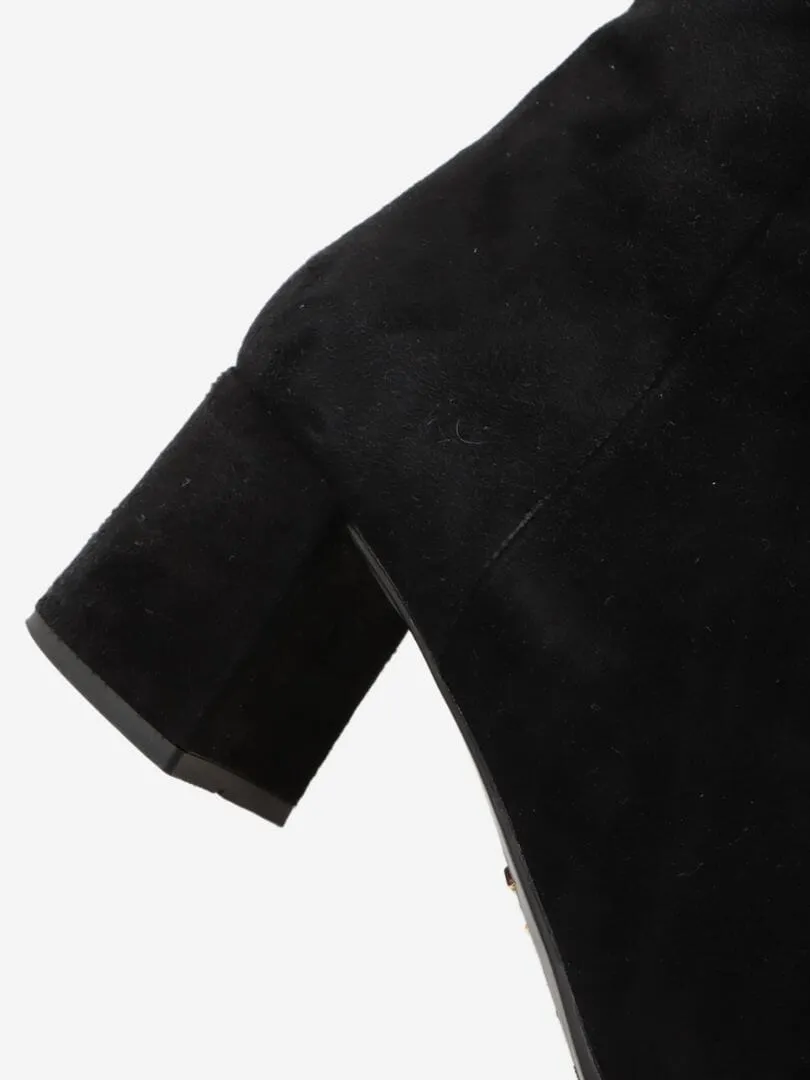 Black suede ankle boots - EU 37