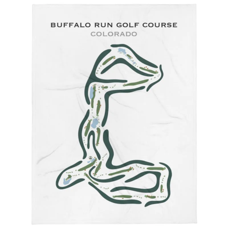 Buffalo Run Golf Course, Colorado - Printed Golf Courses