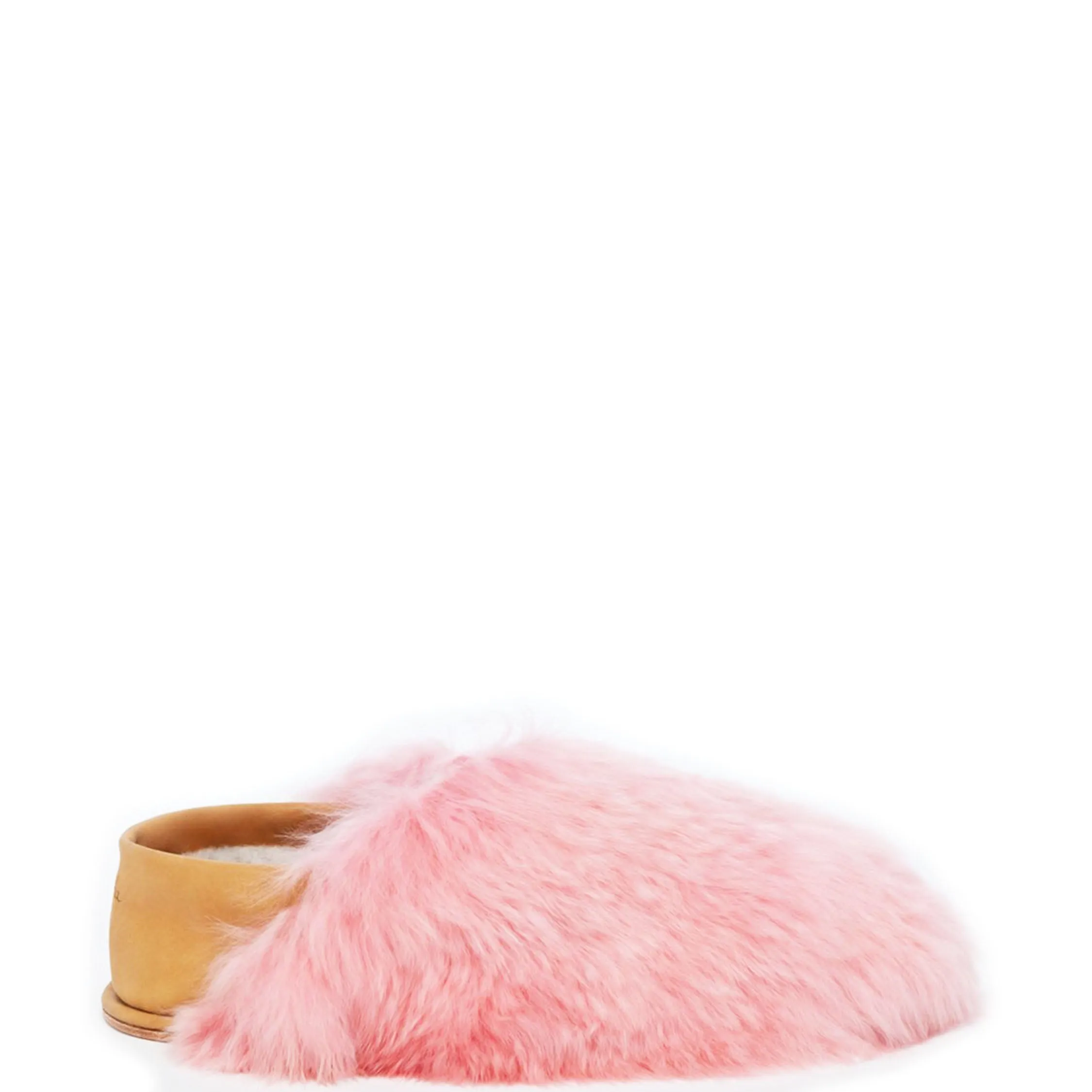 ETHICALLY AND CRUELTY FREE ALPACA SLIPPERS IN PINK