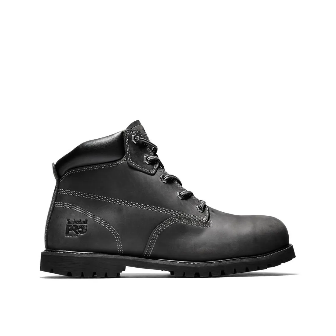 Gritstone 6 Inch Steel-Toe Work Boot Black