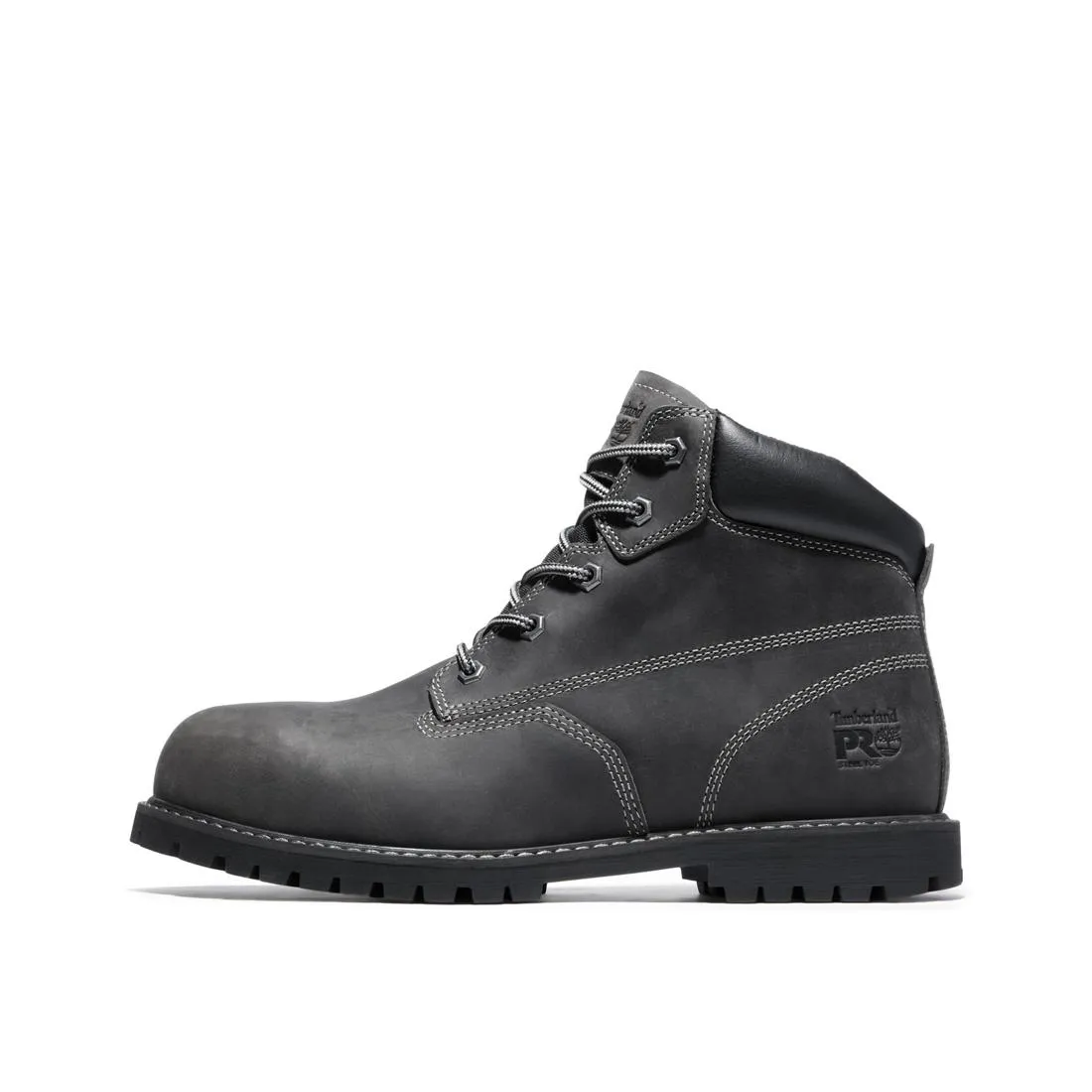 Gritstone 6 Inch Steel-Toe Work Boot Black