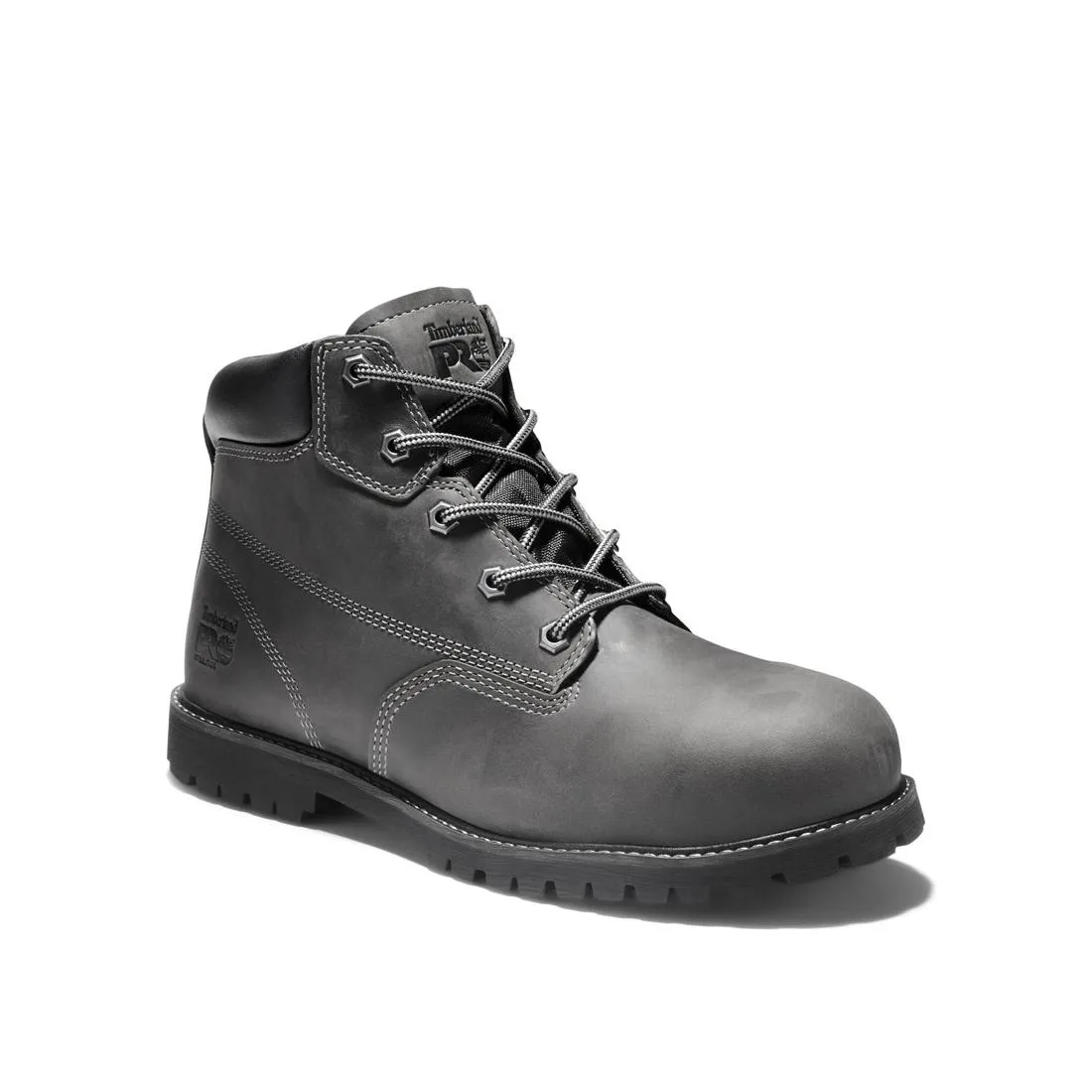 Gritstone 6 Inch Steel-Toe Work Boot Black