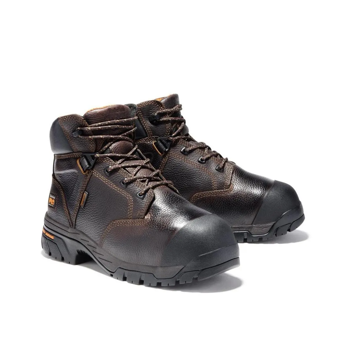 Helix 6 Inch Composite-Toe Met Gaurd Work Boot Brown