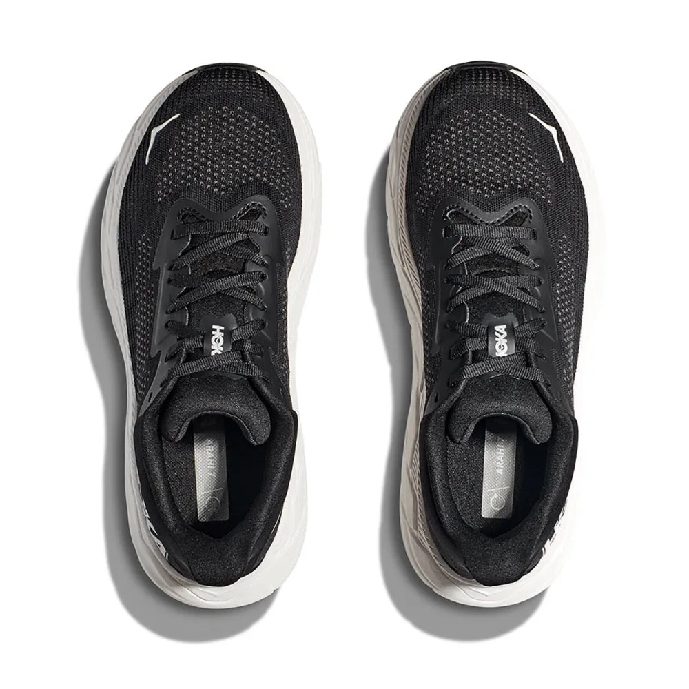 Hoka Men's Arahi 7 Black / White Wide