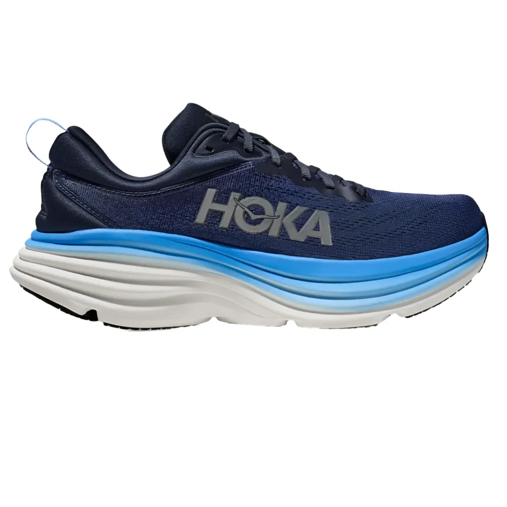 Hoka Men's Bondi 8 Outer Space / All Aboard Wide