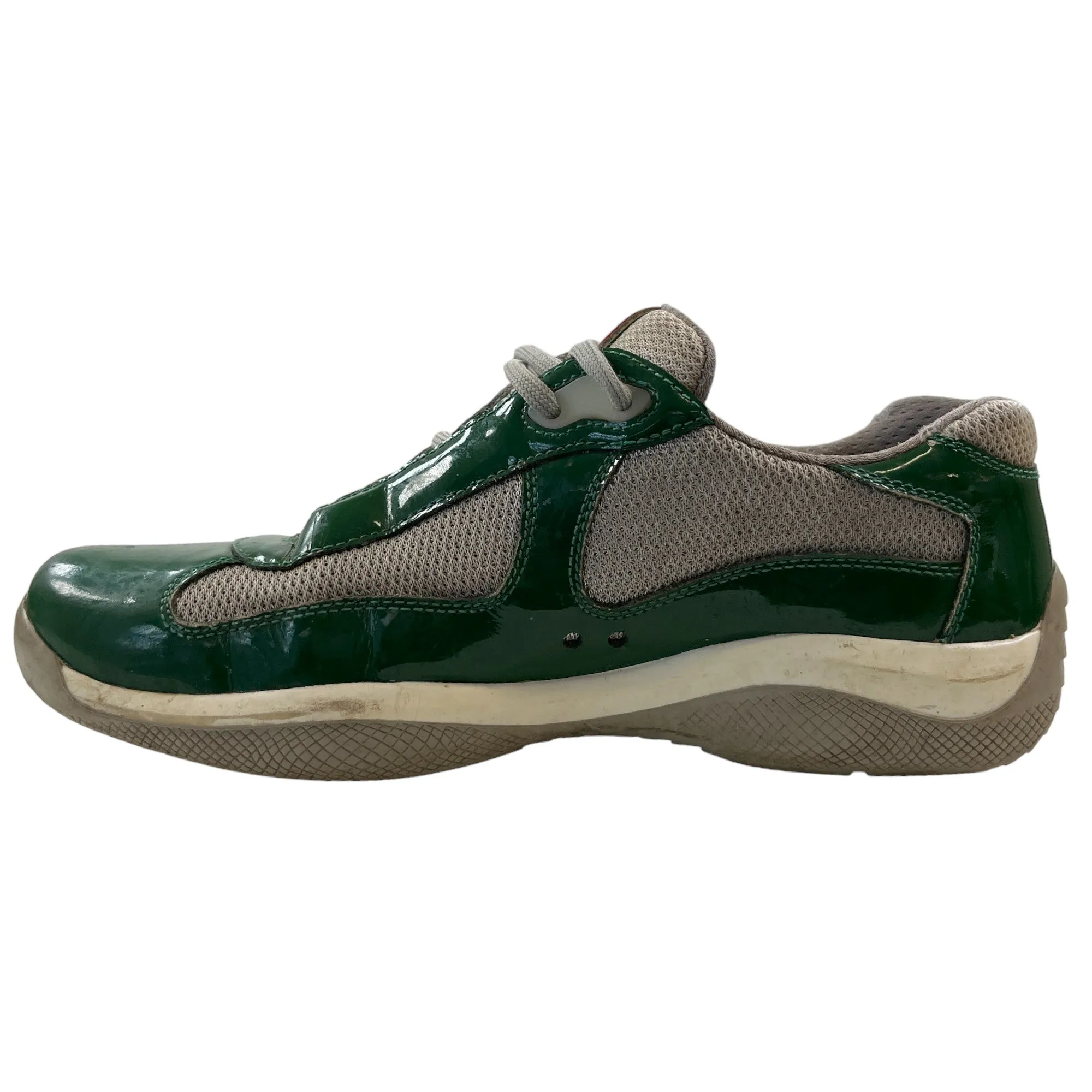 Men's America'S Cup Low Trainers Green Size EU 39.5 / UK 5.5