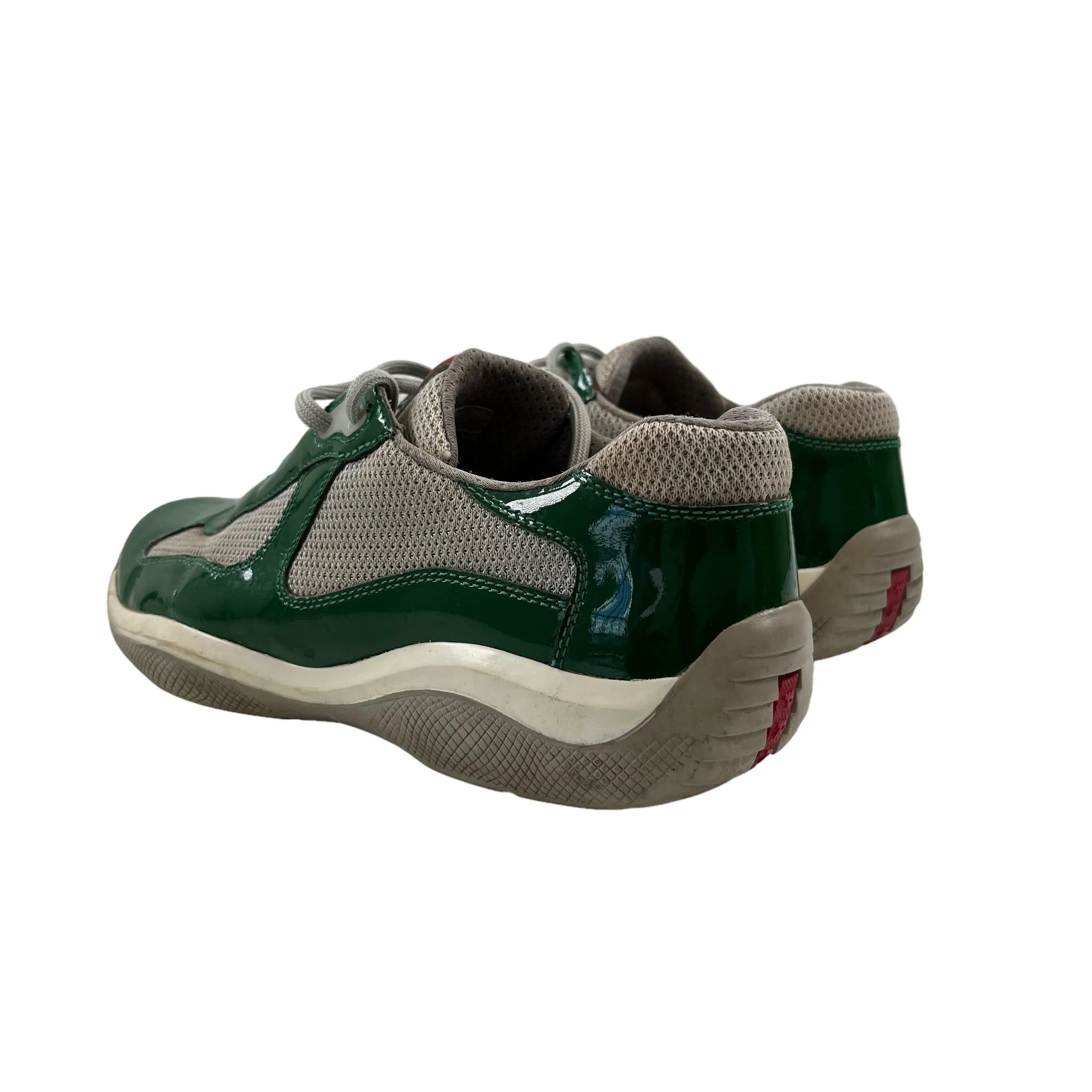 Men's America'S Cup Low Trainers Green Size EU 39.5 / UK 5.5