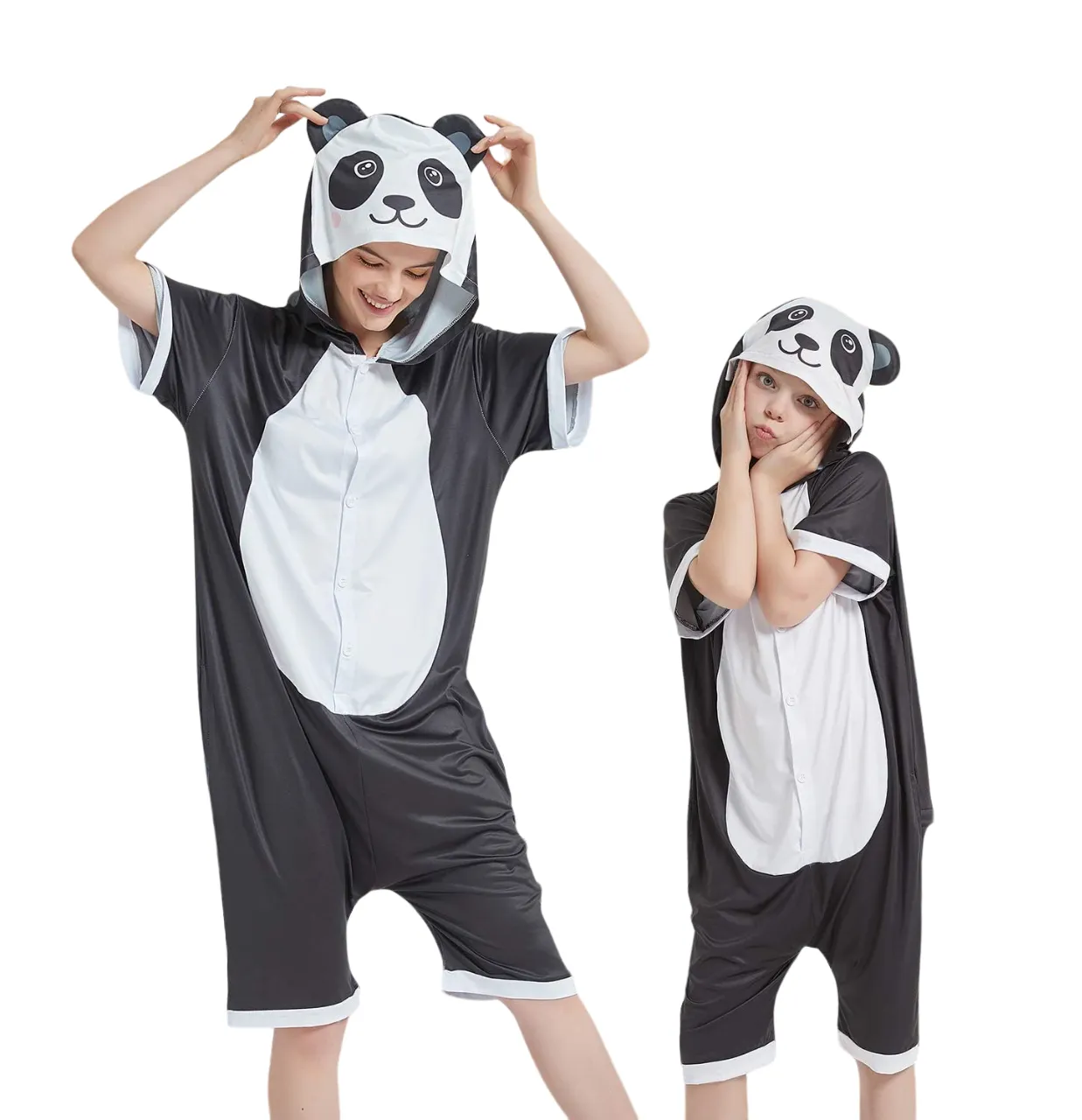 Panda Kids Summer Onesie