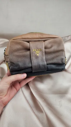 Prada Leather Ombre Zip Pouch - 1040