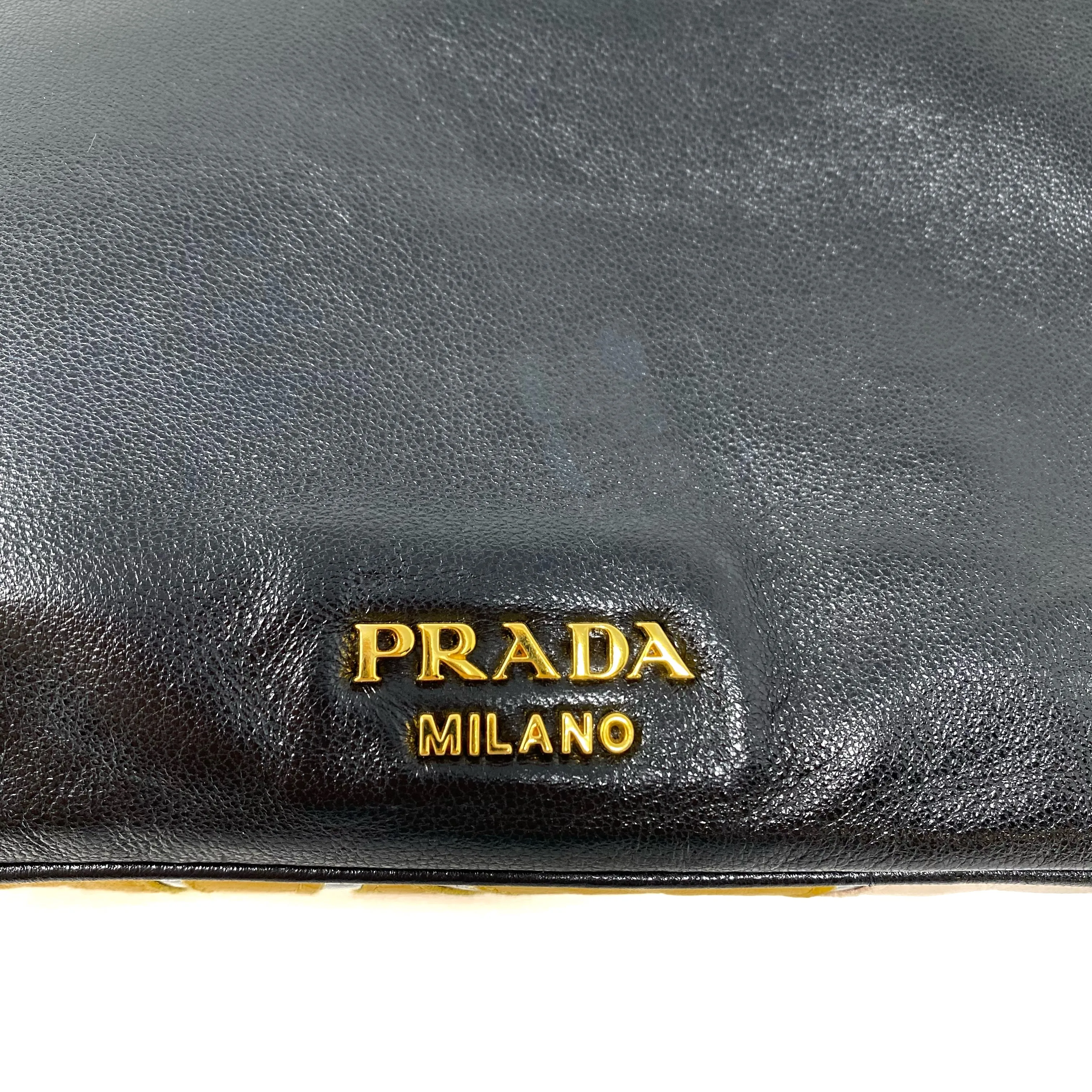 Prada Nappa Pop Girl Marquee Lady Face Clutch BP811V