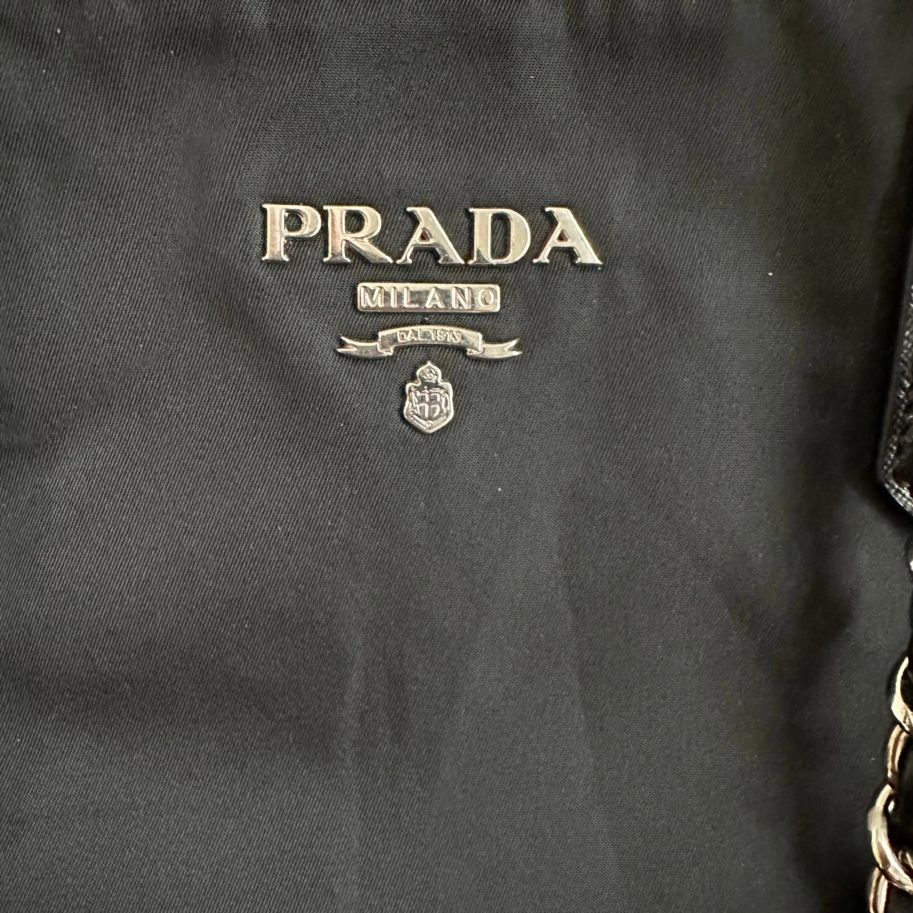 The Albatross Shoulder Bag in Black Prada