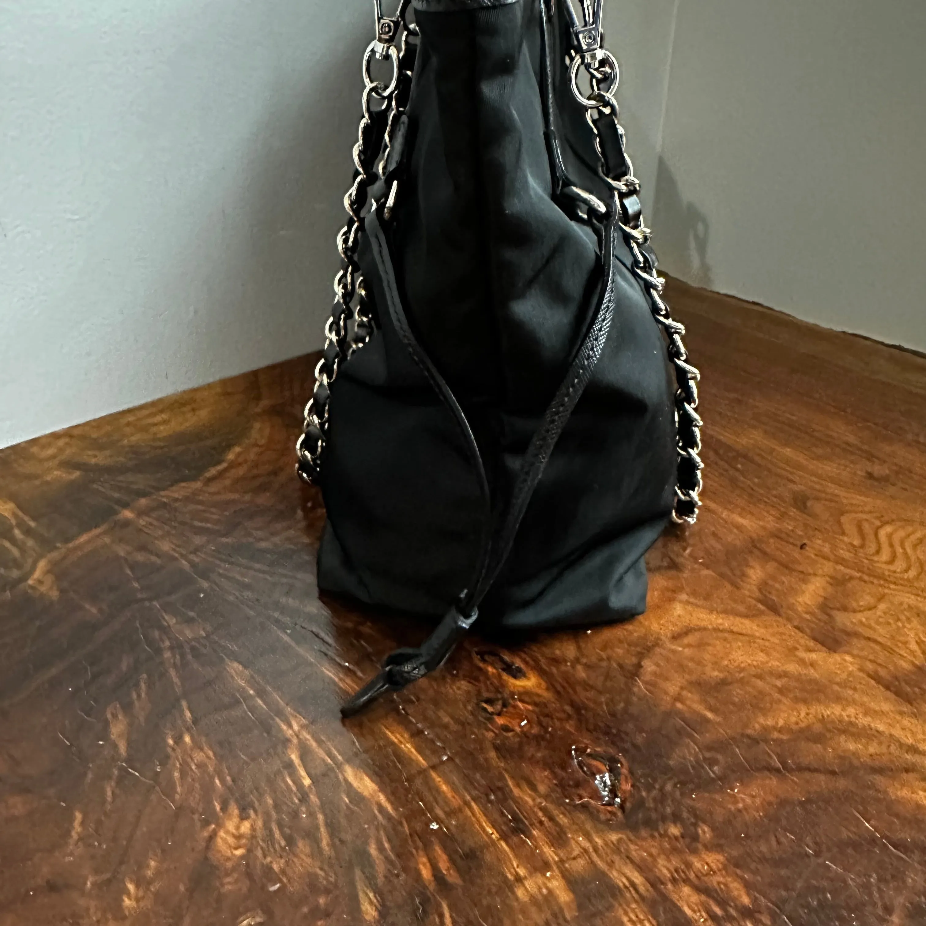 The Albatross Shoulder Bag in Black Prada