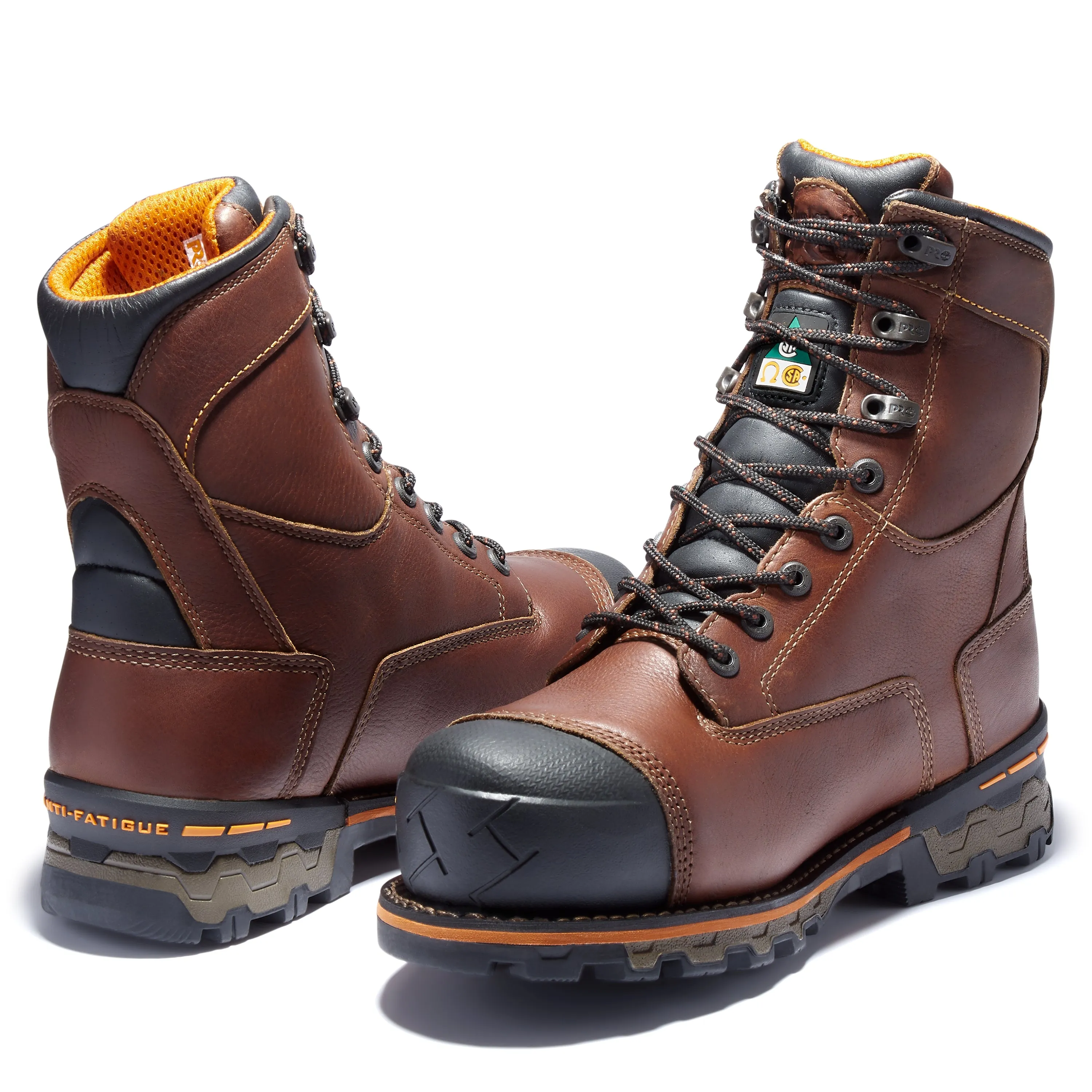 Timberland Pro 8" Brown Composite Toe Boondock TB089646