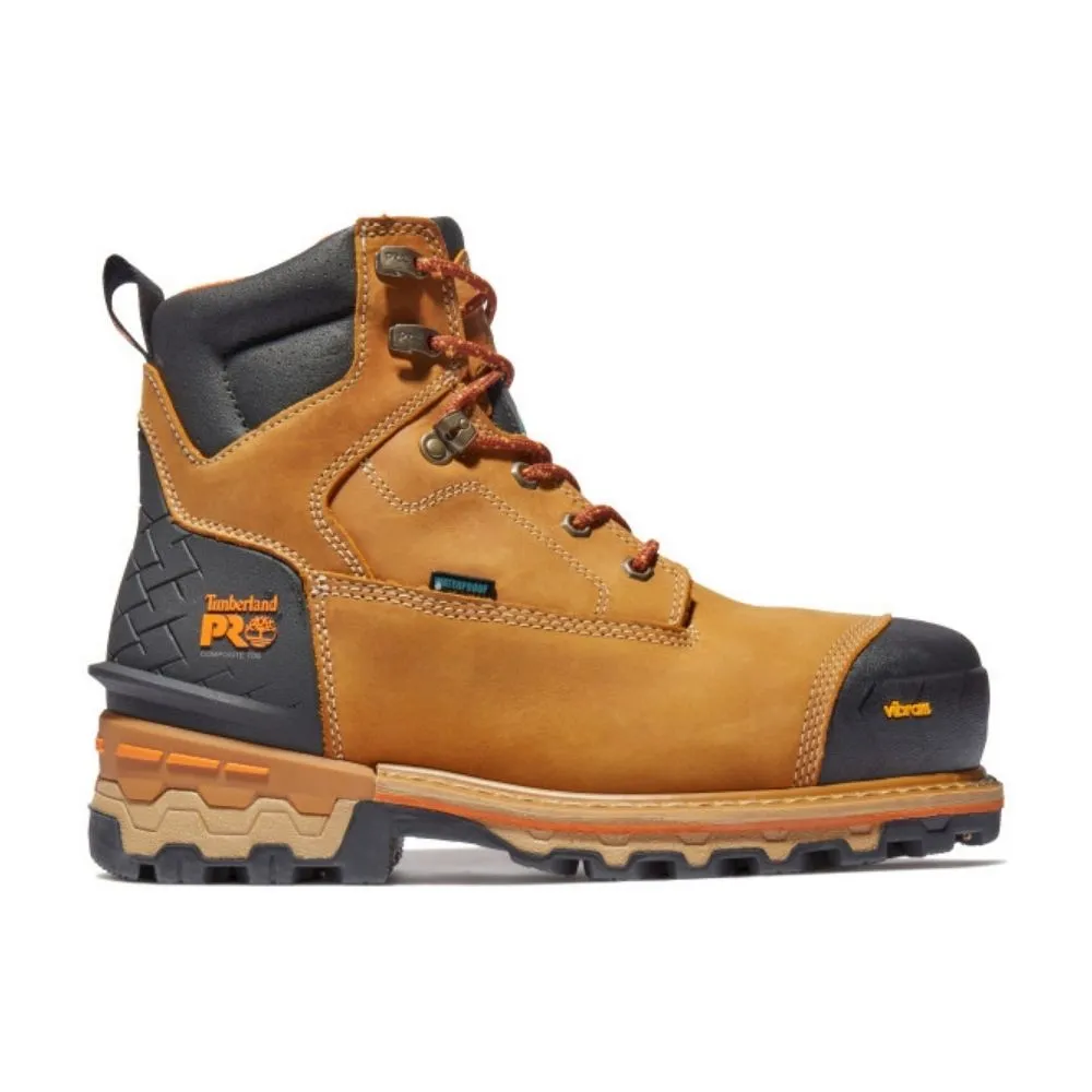 Timberland PRO Boondock Men's 6" Waterproof Composite Toe Safety Boot TB0A2A8A231 - Wheat