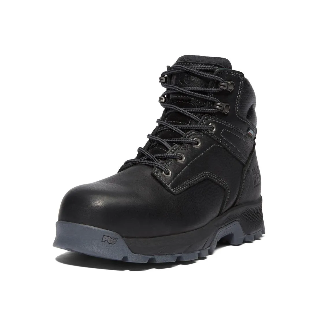 Titan EV 6 Inch Composite-Toe Waterproof Work Boot Black