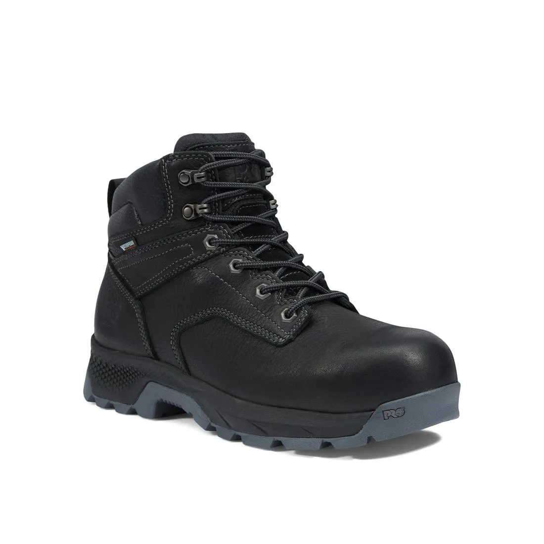 Titan EV 6 Inch Composite-Toe Waterproof Work Boot Black