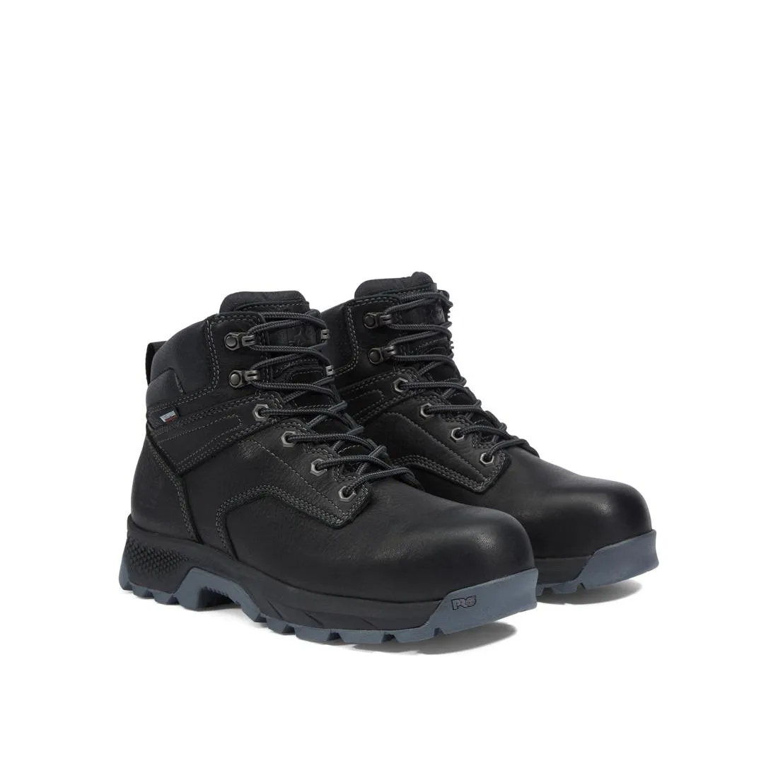 Titan EV 6 Inch Composite-Toe Waterproof Work Boot Black