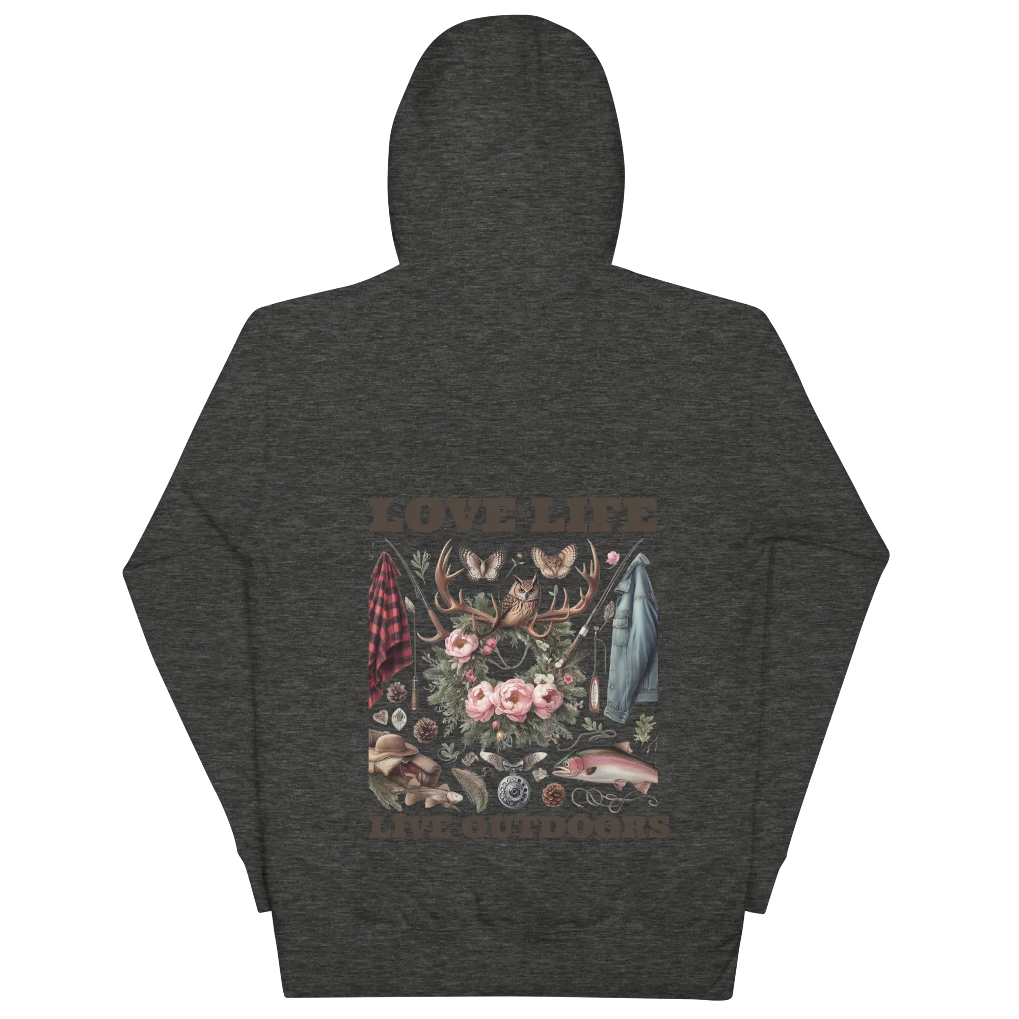 Unisex Hoodie  Exclusive Love Life Live Outdoors MRRL&O Print Designs