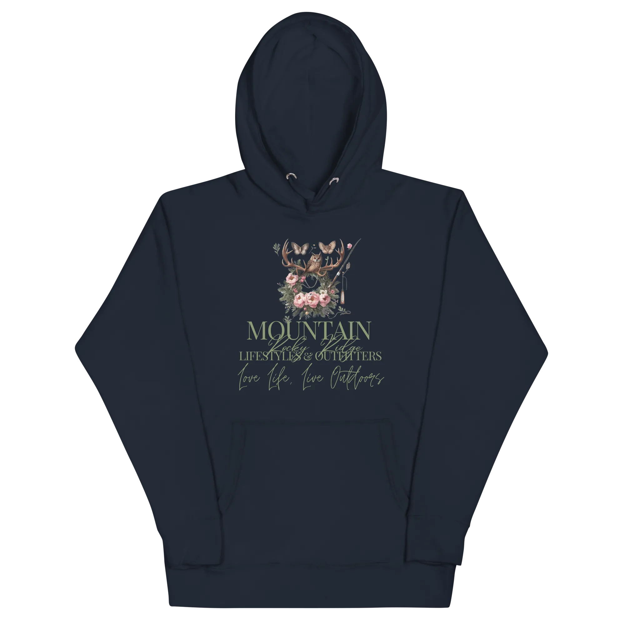 Unisex Hoodie  Exclusive Love Life Live Outdoors MRRL&O Print Designs