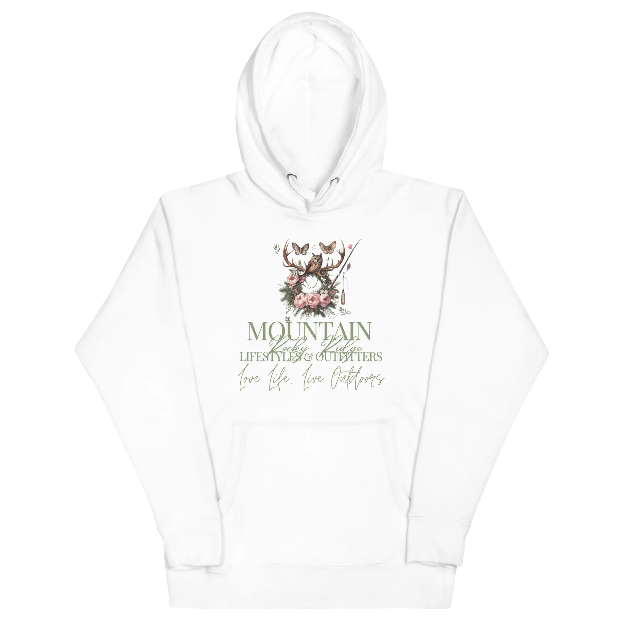 Unisex Hoodie  Exclusive Love Life Live Outdoors MRRL&O Print Designs