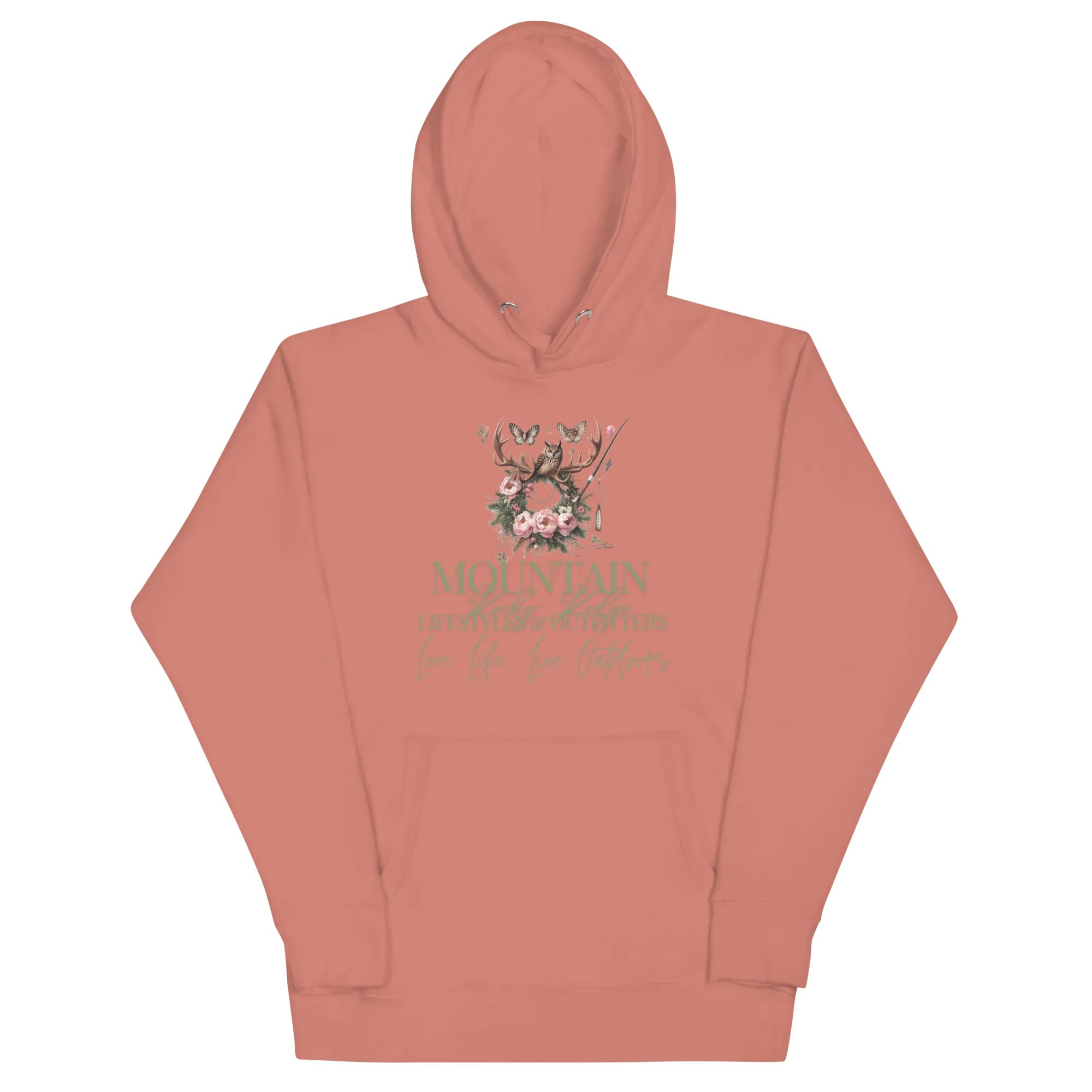 Unisex Hoodie  Exclusive Love Life Live Outdoors MRRL&O Print Designs